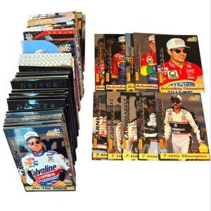 Nascar Trading Cards Lot Pinnacle Action Packed 1996 100+ Cards Earnhardt Gordon